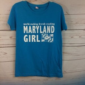 Junior LAT Maryland Girl Tee